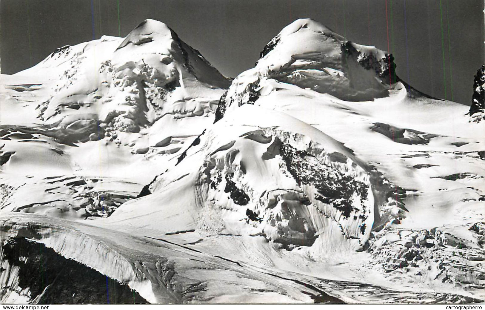 Postcard Switzerland Zermatt Gornergrat Castor Et Pollux - Other & Unclassified