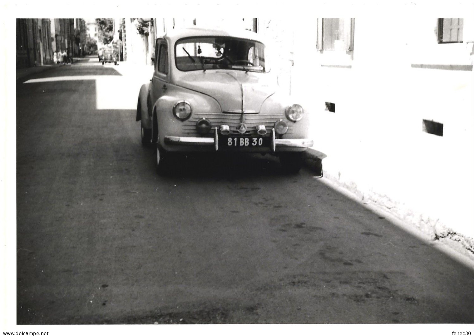 Photo 12.4 X 8.7 4 CV Datant De Juillet 1961 Ales - Cars