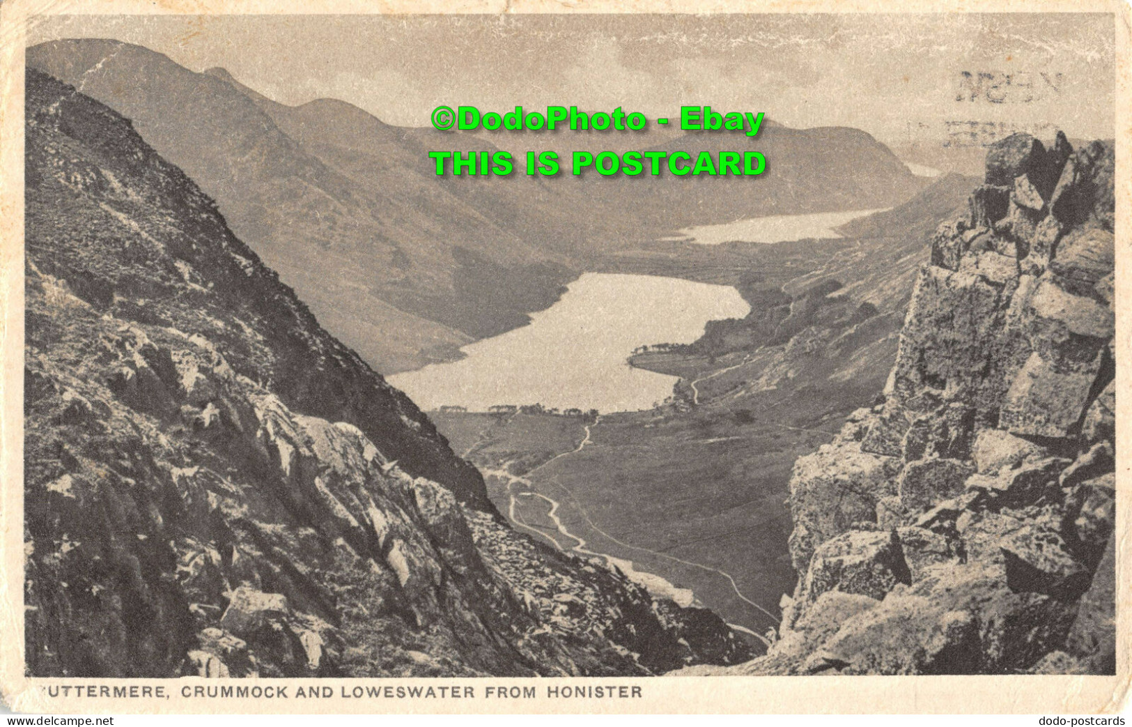 R355211 Buttermere. Crummock And Loweswater From Honister. 1932 - World