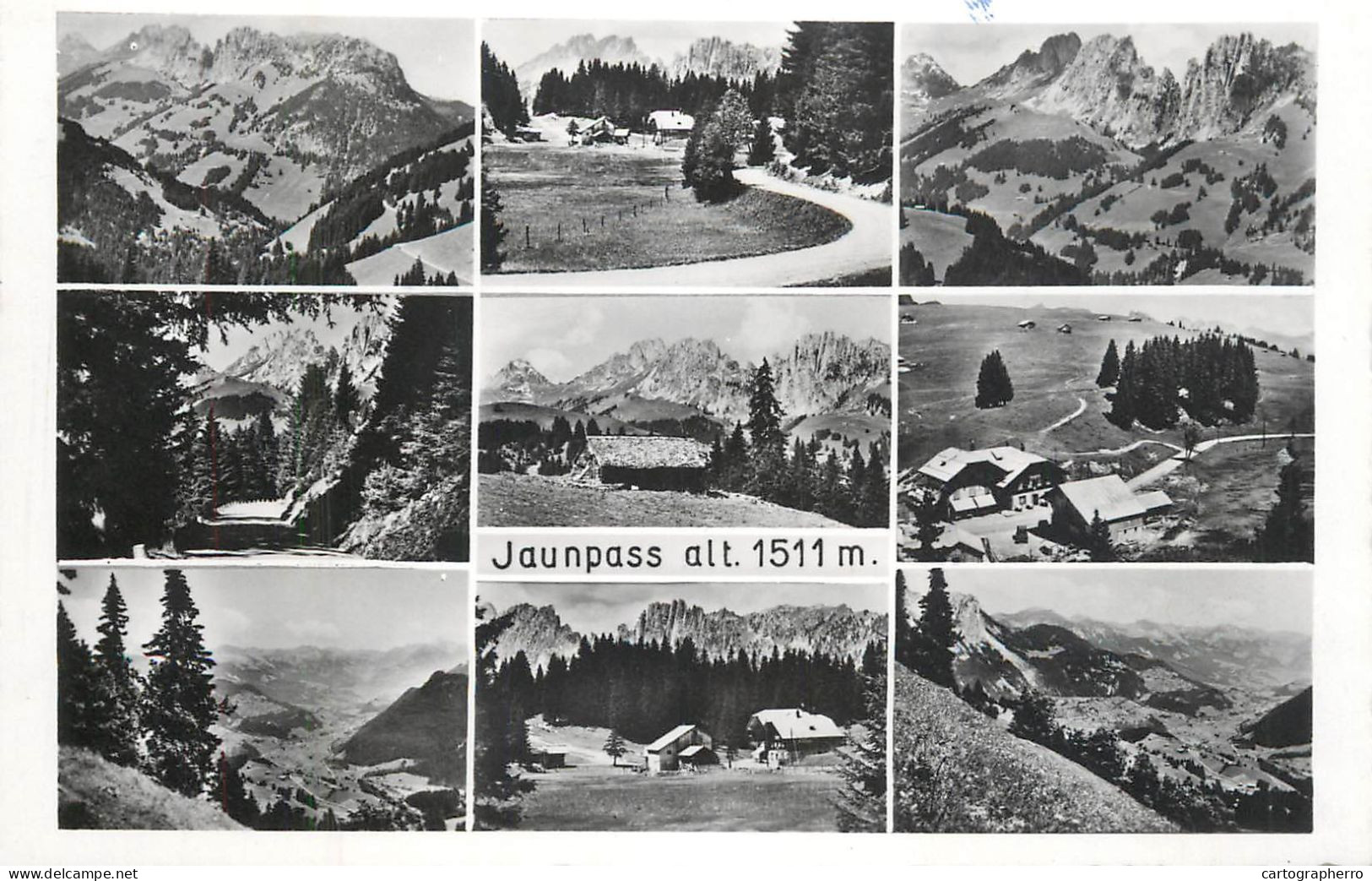 Postcard Switzerland Jaunpass - Altri & Non Classificati