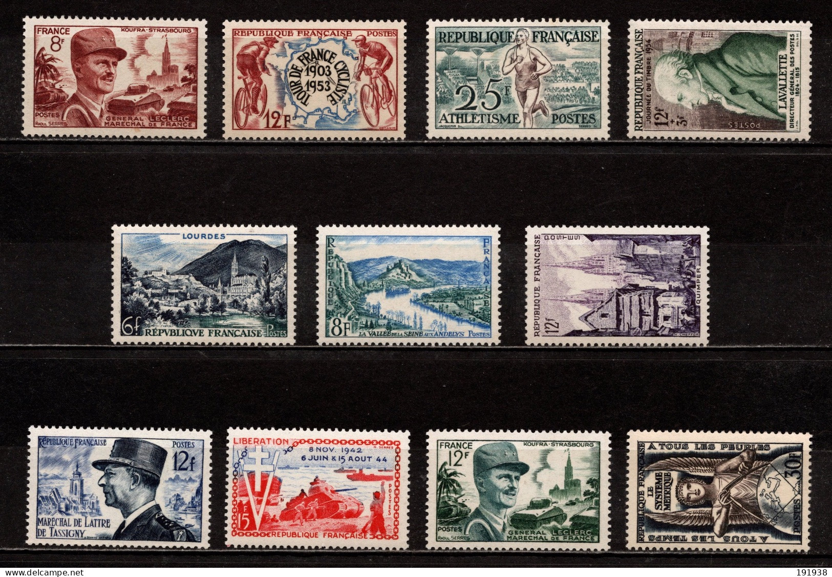 Lot De Petites Valeurs ** De 1953/54, Superbes - Unused Stamps