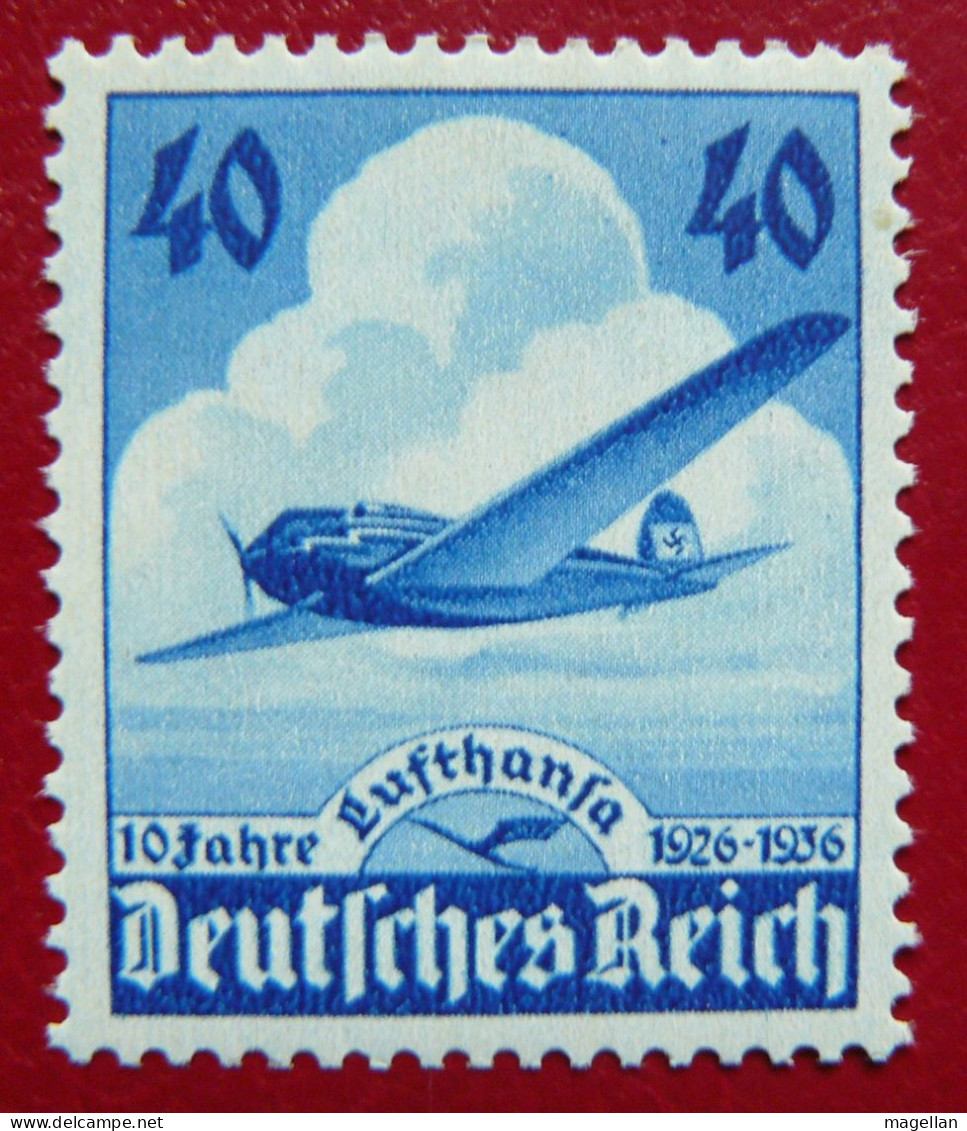 Allemagne - III Reich - Mi. 603 - Yv. PA 54 Neuf ** (MNH) - Unused Stamps