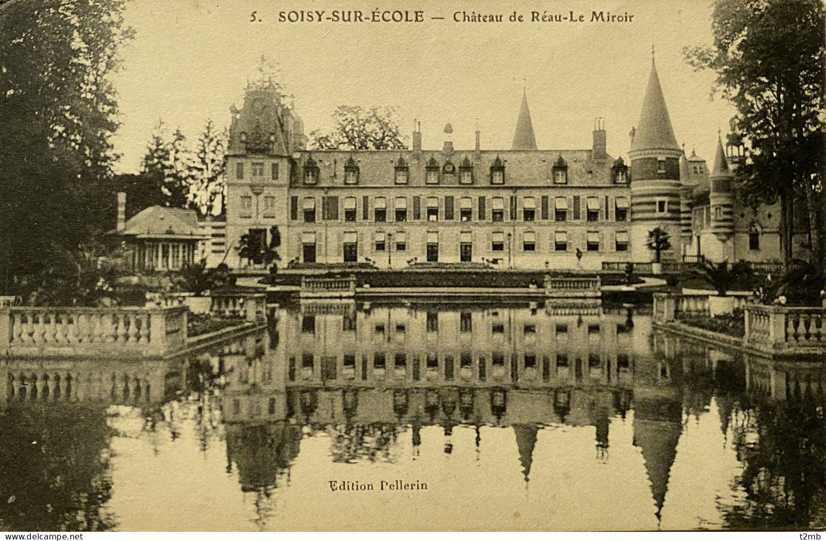 CPA (Essonne) SOISY SUR ECOLE - Château De Réau Le Miroir (n° 5) - Andere & Zonder Classificatie