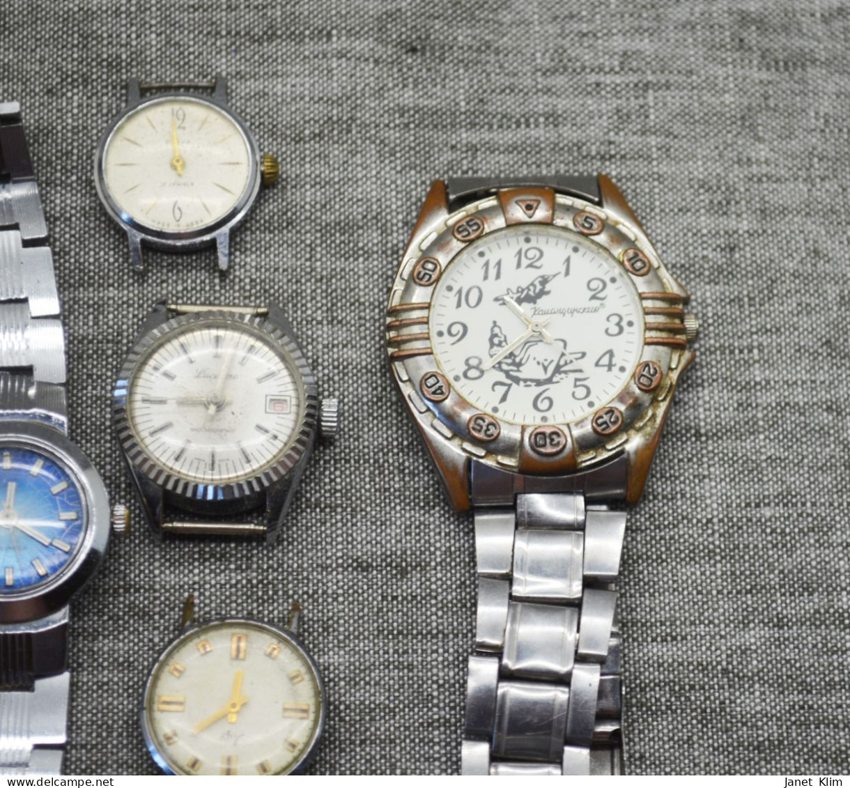 Set Of Ussr Vintage Watches - Clocks