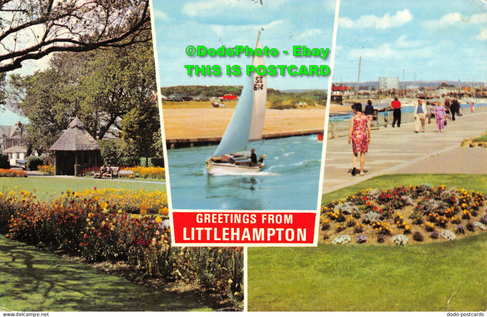 R356857 Greetings From Littlehampton. Dennis. Photocolour. L. 1911. 1978. Multi - Monde