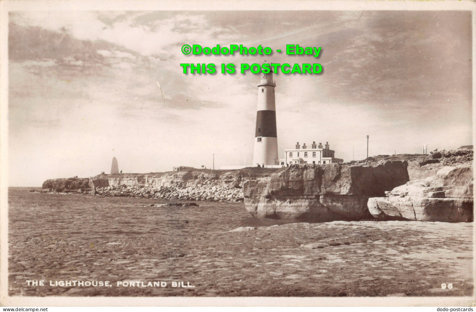 R355271 Portland Bill. The Lighthouse. RP. Postcard. 1949 - Monde