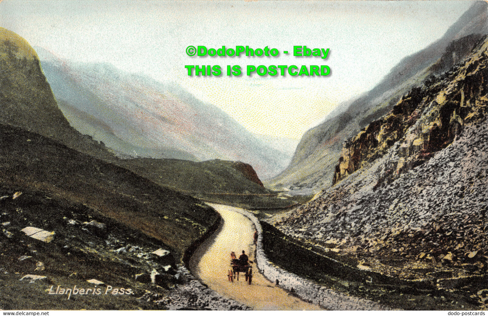 R356862 Llanberis Pass. Brown And Rawcliffe - Monde