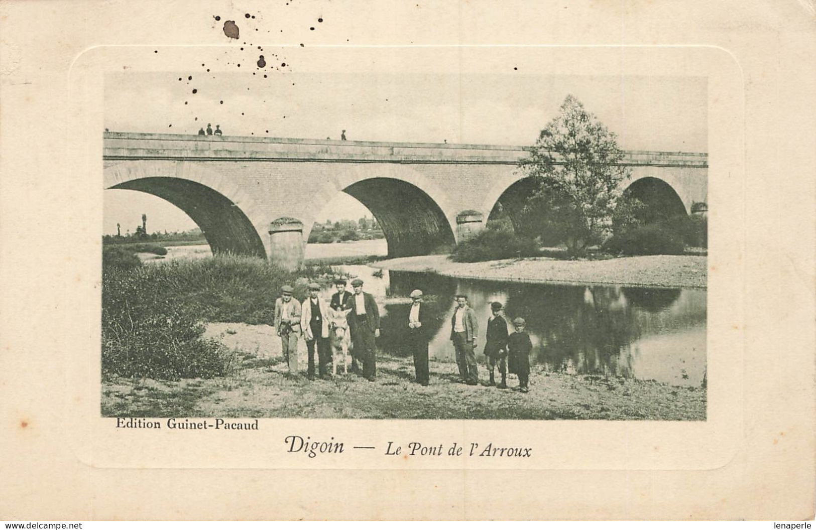 D9347 Digoin Le Pont De L'Arroux - Digoin