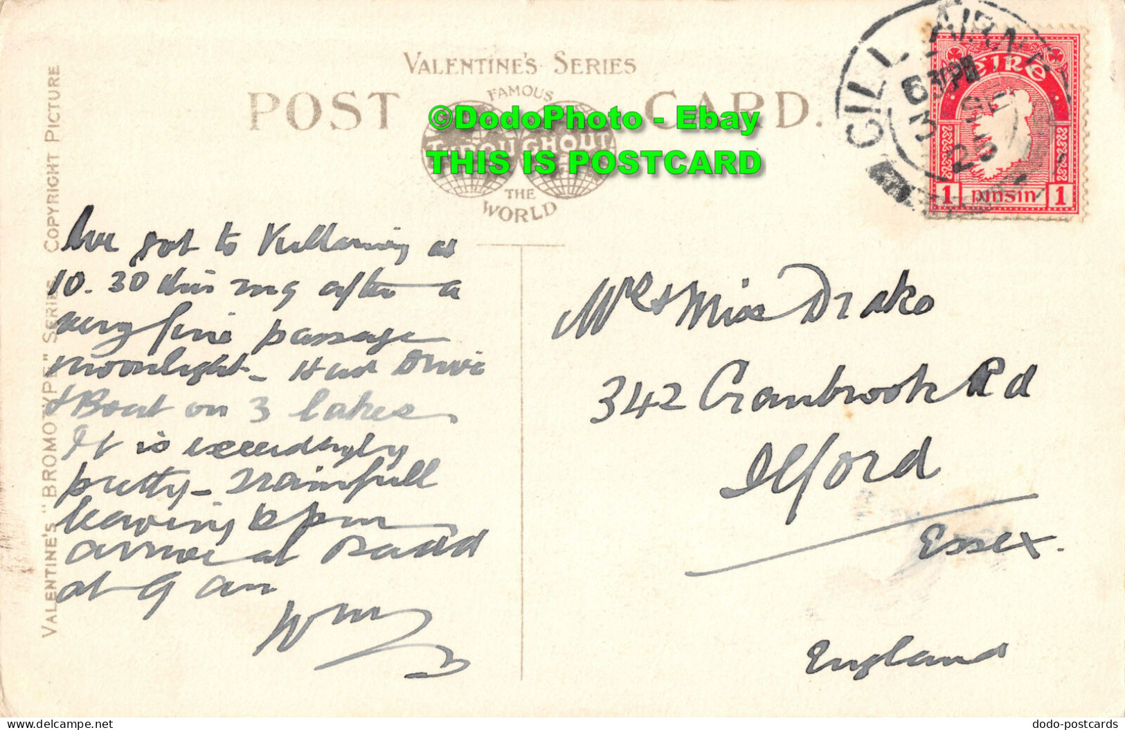 R355275 Killarney. The Back Quay. Valentine. Bromotype Series. 1925 - Monde