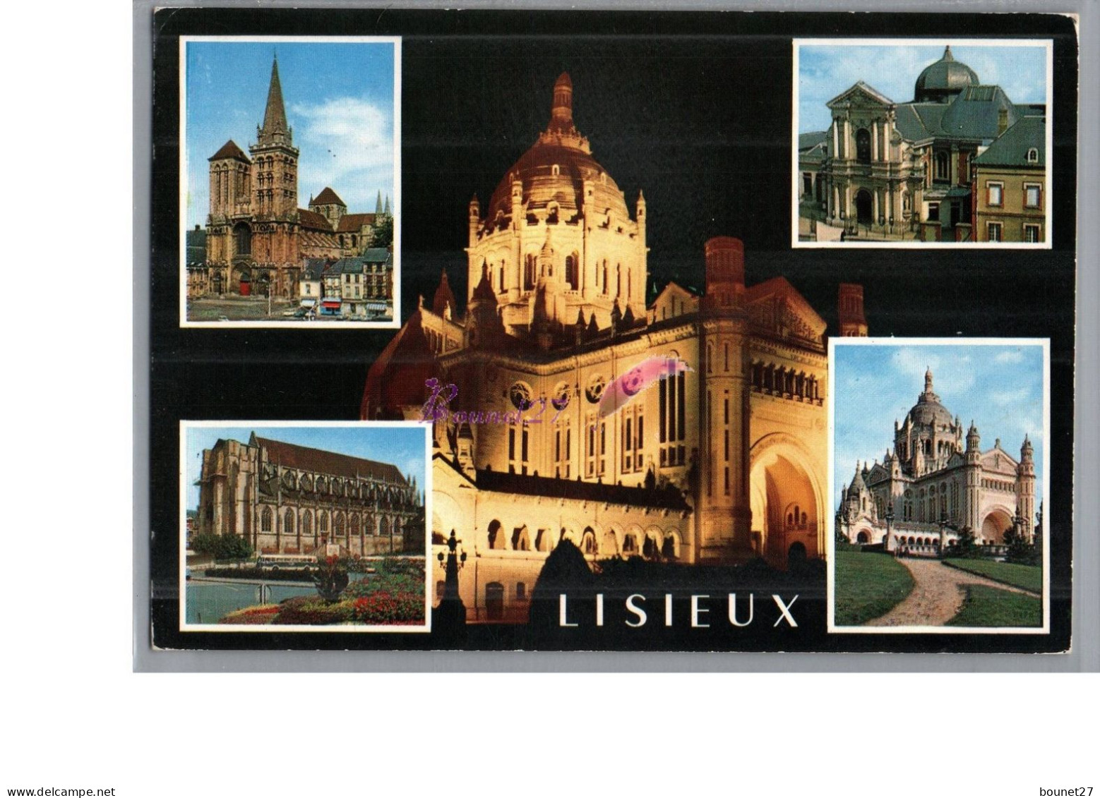 LISIEUX 14 - La Basilique La Cathédrale Le Carmel L'Eglise St Jacques - Lisieux
