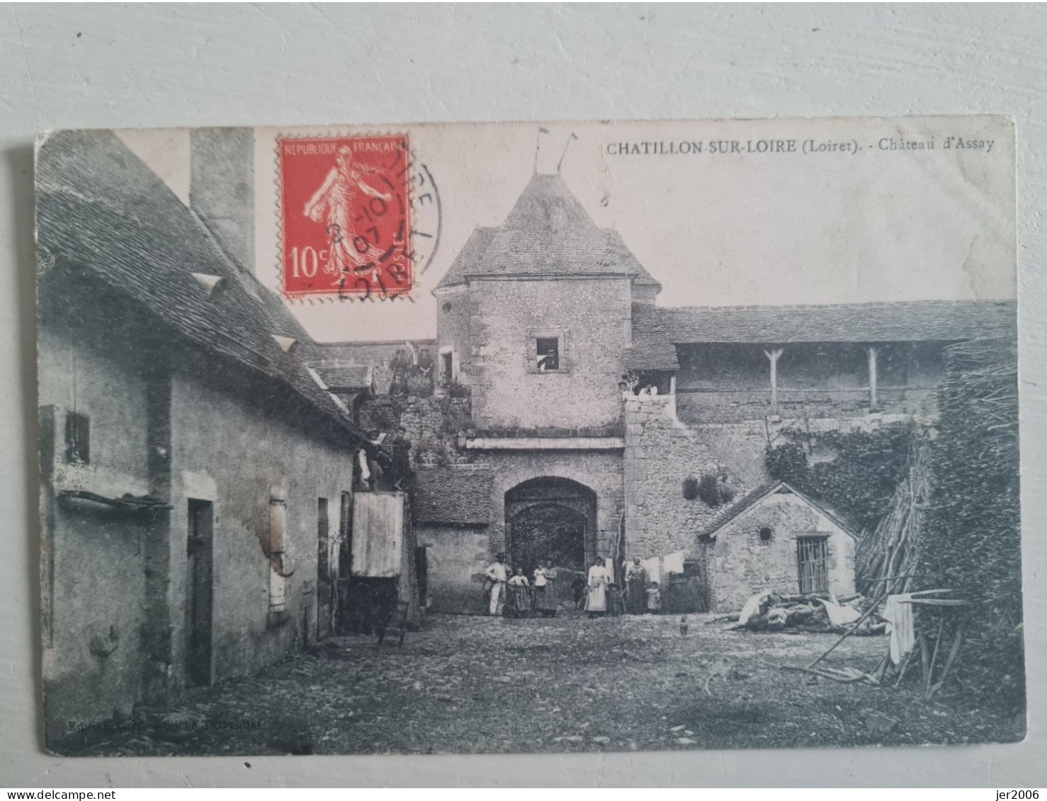 45.LOIRET// Chatilllon Sur Loire..chateau D Assay....animee - Chatillon Sur Loire