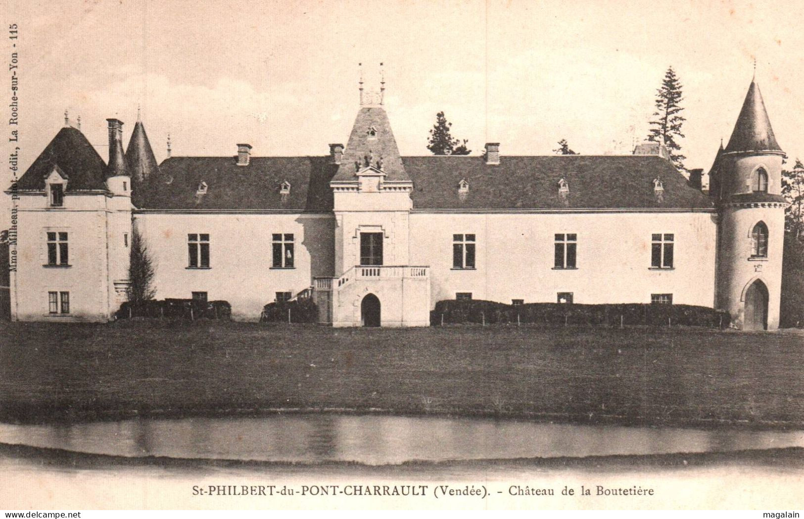 St Philibert Du Pont Charrault : Château De La Boutetière - Autres & Non Classés