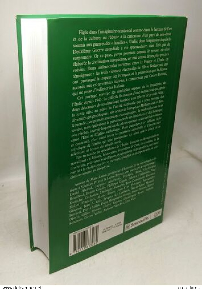 L'Italie Contemporaine : De 1945 à Nos Jours / Les Grandes études Internationales - Politik