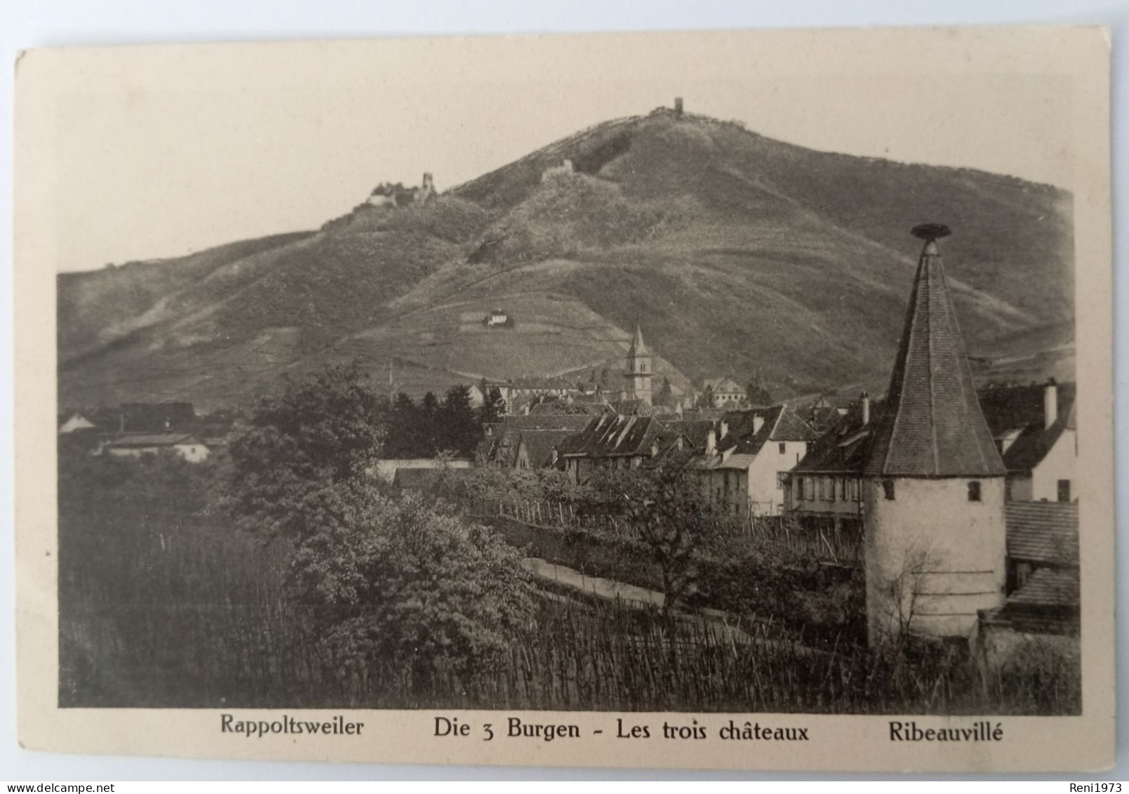 Rappoltsweiler, Die 3 Burgen, 1914 - Autres & Non Classés