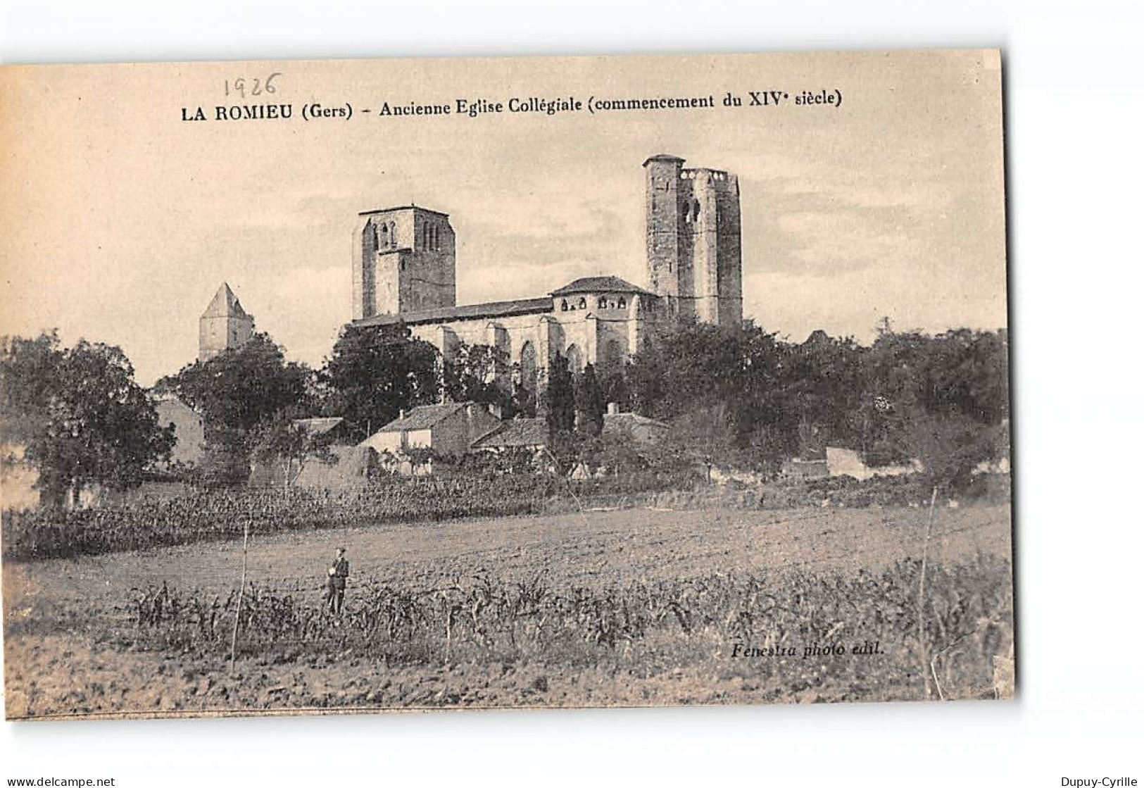 LA ROMIEU - Ancienne Eglise Collègiale - Très Bon état - Sonstige & Ohne Zuordnung