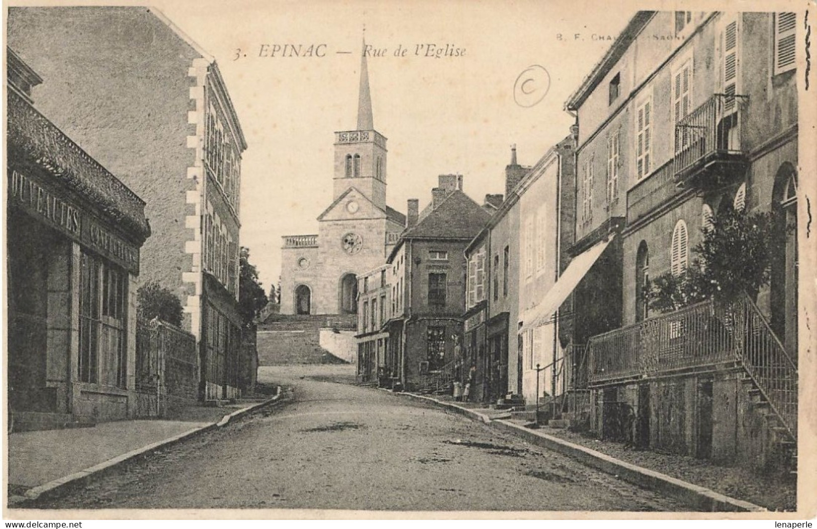 D9352 Epinac Rue De L'église - Otros & Sin Clasificación