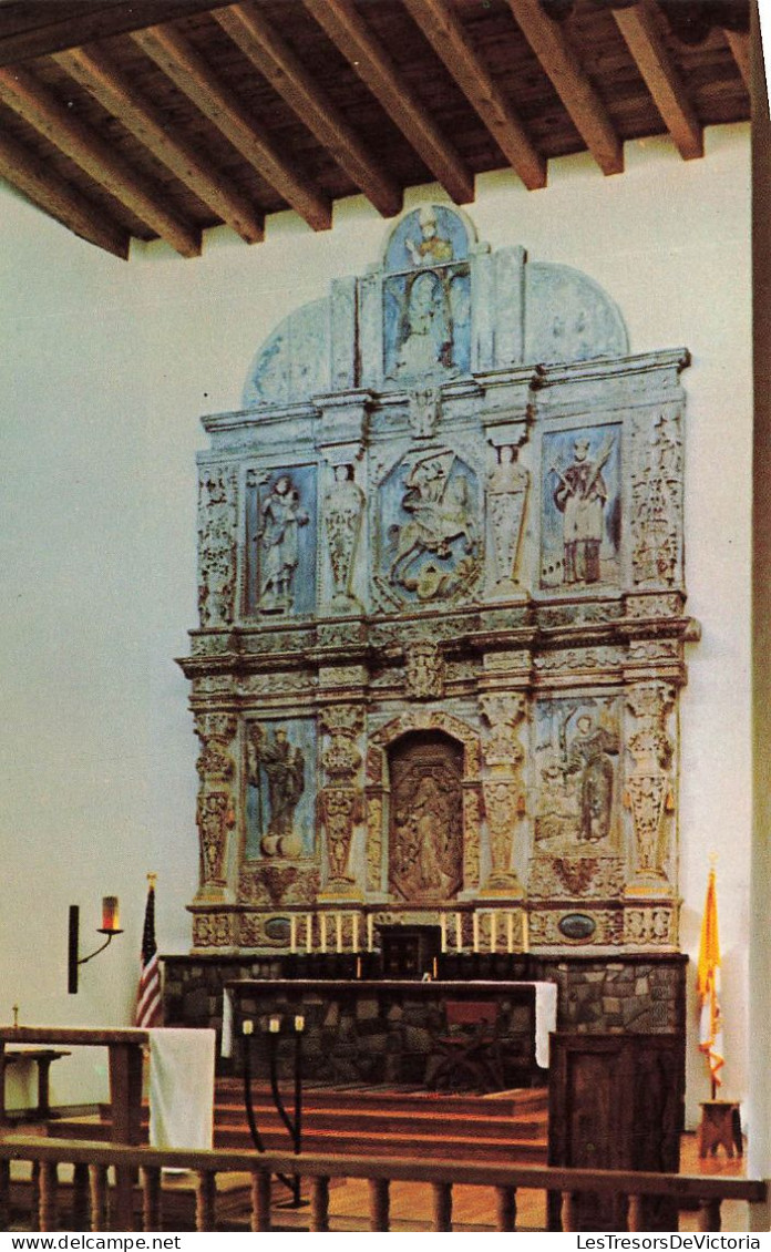 MEXIQUE - Christo Rey Church - Santa Fe - New Mexico - Vue à L'intérieure De L'église - Carte Postale - Mexique
