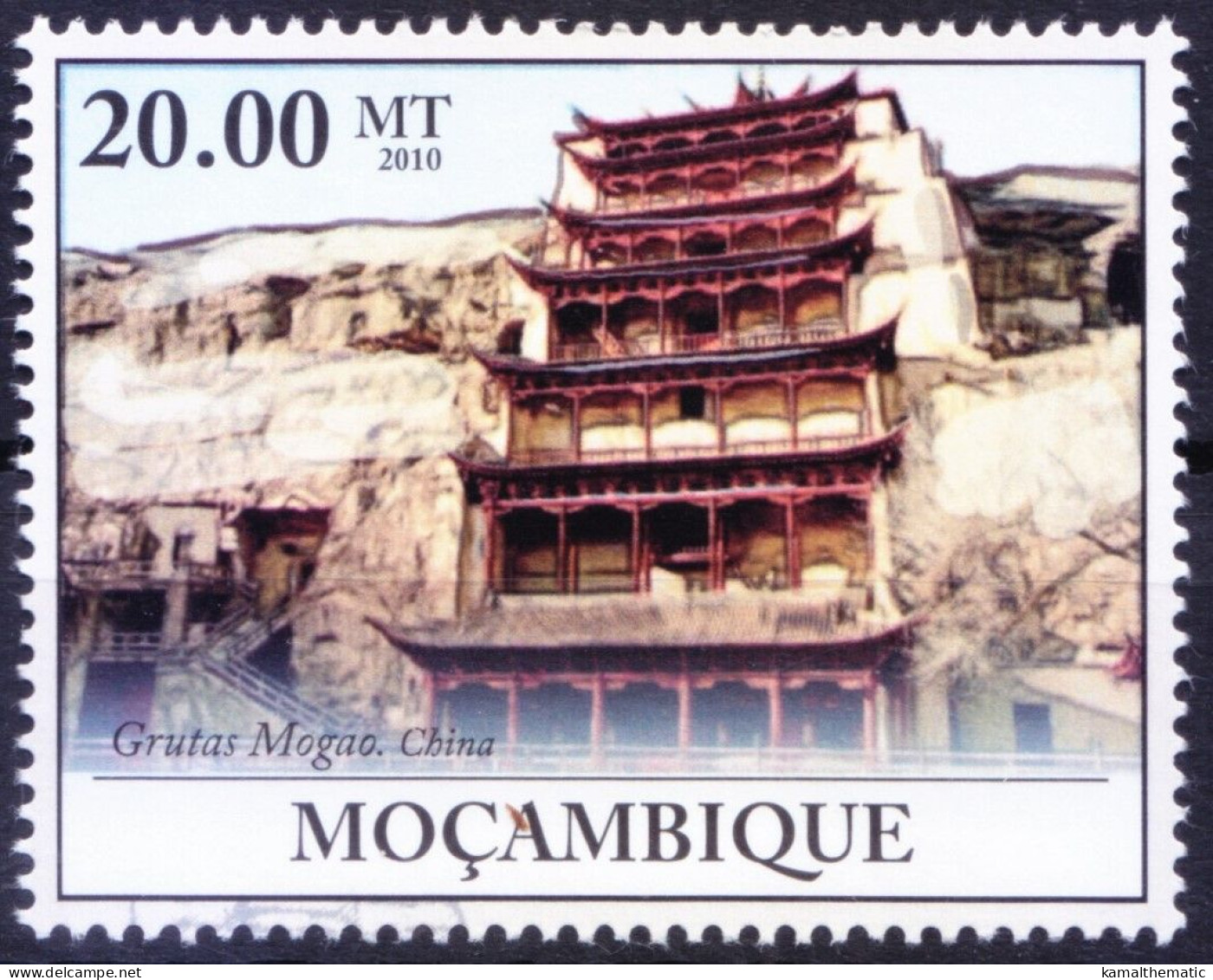 Mozambique 2010 MNH, UNESCO, Caves Of 1000 Buddhas In China, Asia - UNESCO