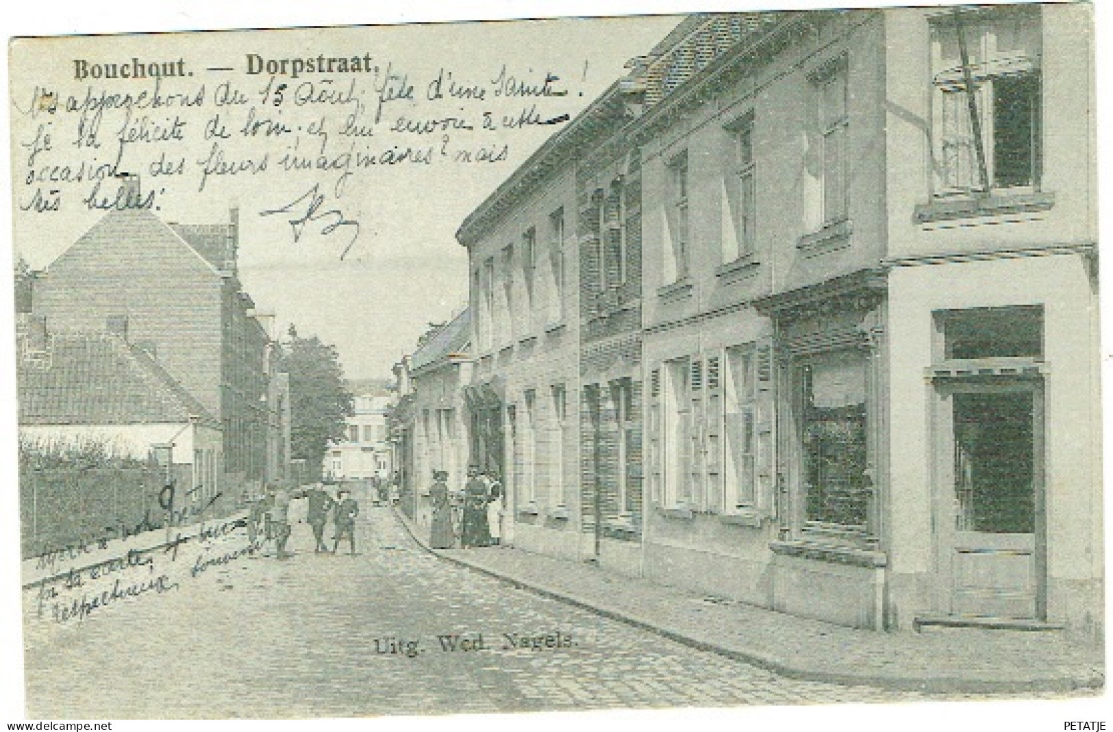 Bouchout , Dorpstraat - Böchout