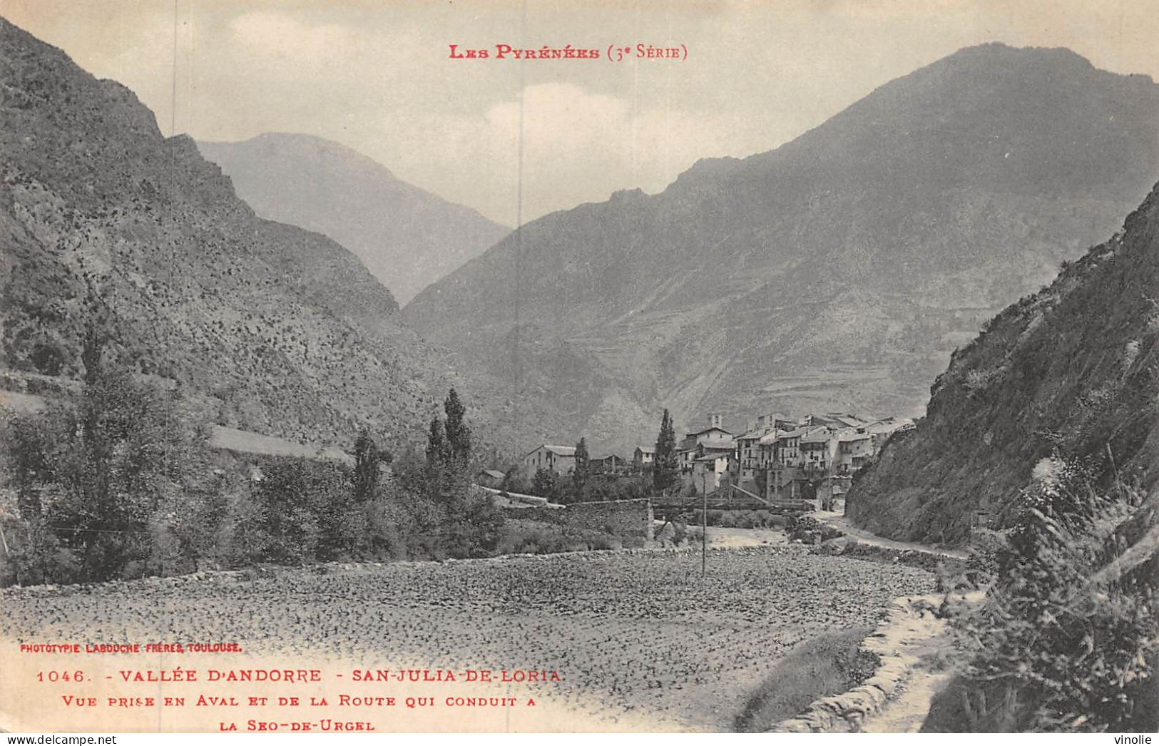 P-24-Mi-Is-1869 : SAN-JULIA-DE-LORIA. VALLEE D'ANDORRE - Andorra