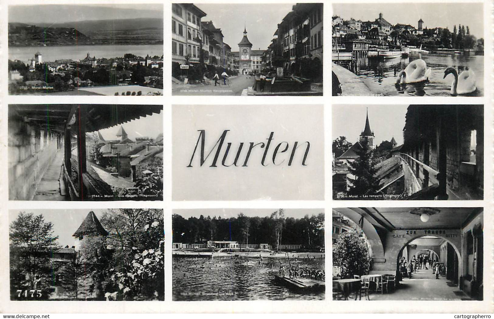 Postcard Switzerland Murten - Other & Unclassified