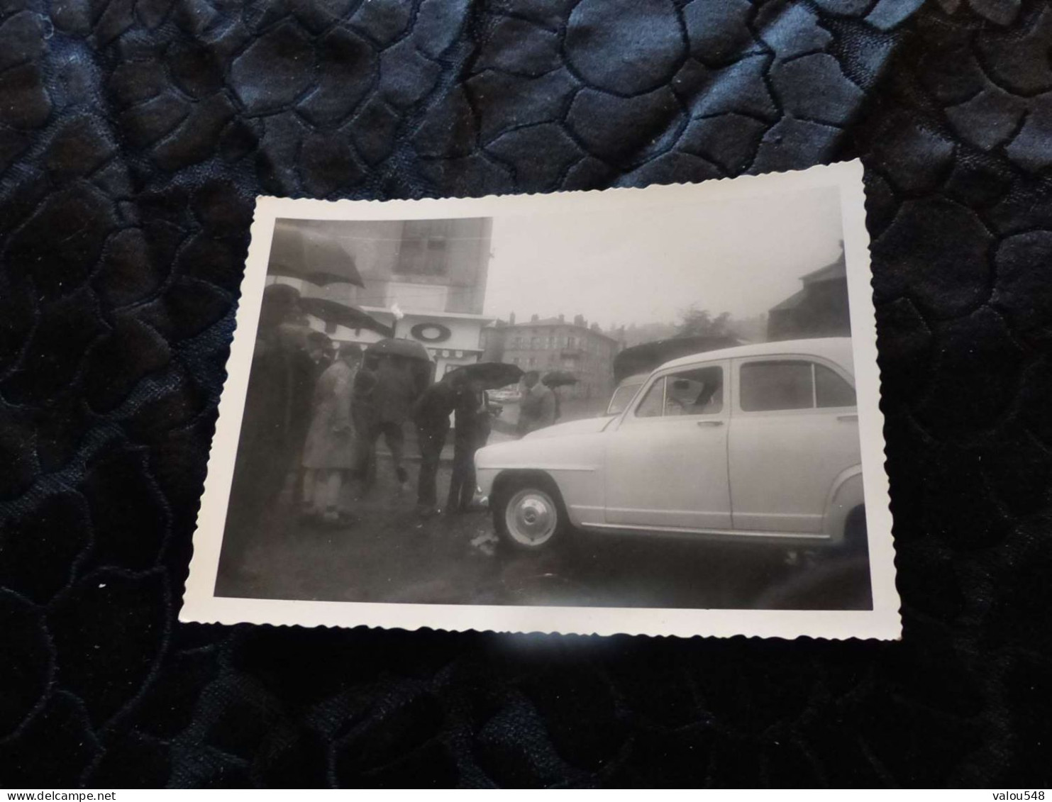 P-686 , Photo, Automobile, Accident De La Circulation D'une Simca Aronde, Circa 1958-1960 - Automobiles