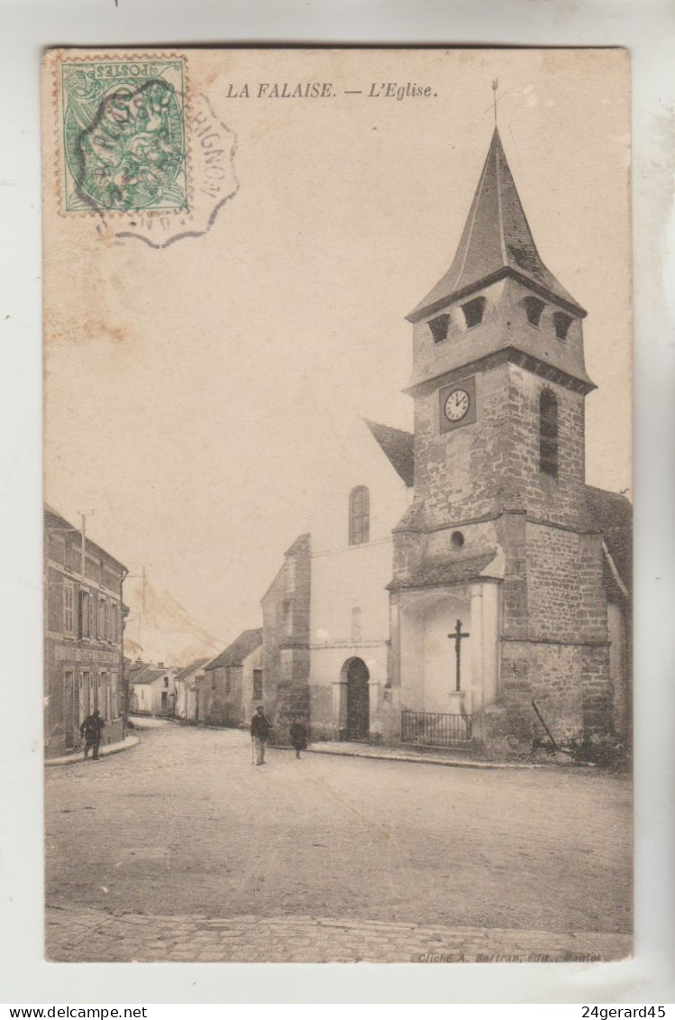 CPA LA FALAISE (Yvelines) - L'Eglise - Sonstige & Ohne Zuordnung