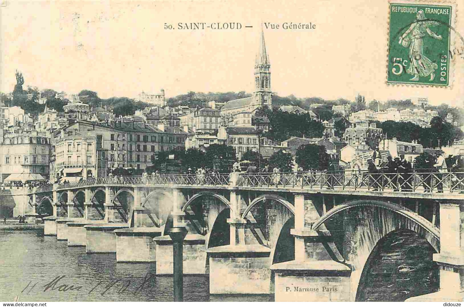 92 - Saint Cloud - Vue Générale - CPA - Voir Scans Recto-Verso - Saint Cloud