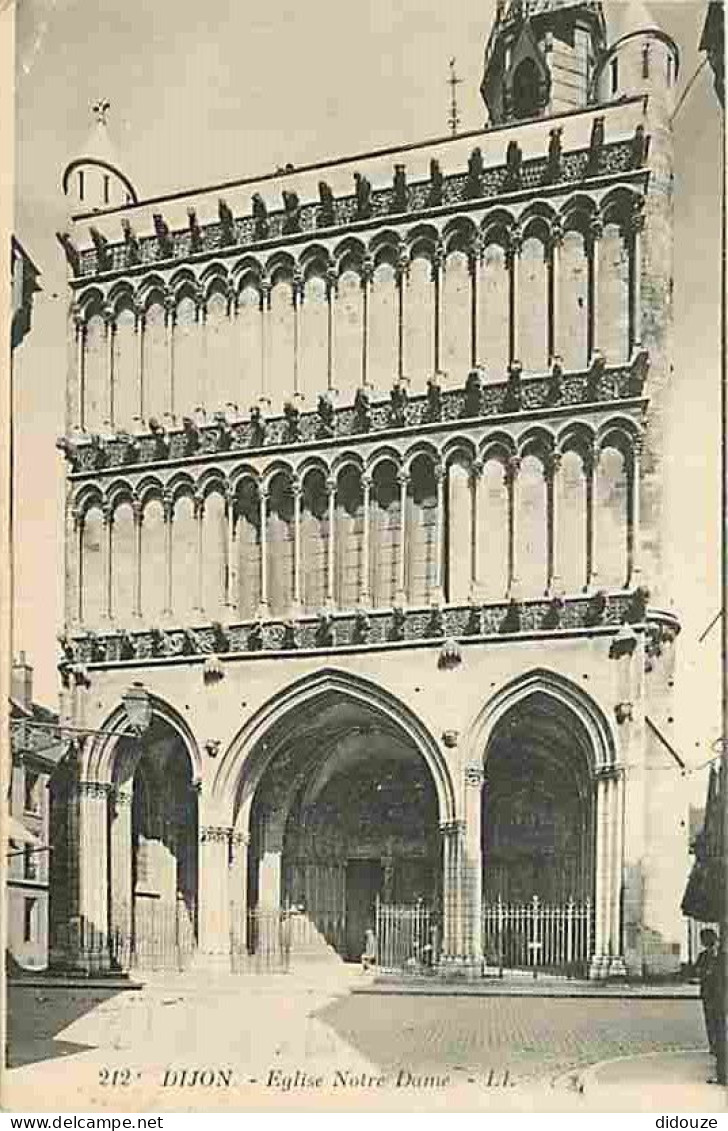 21 - Dijon - Eglise Notre Dame - Animée - Carte Neuve - CPA - Voir Scans Recto-Verso - Dijon