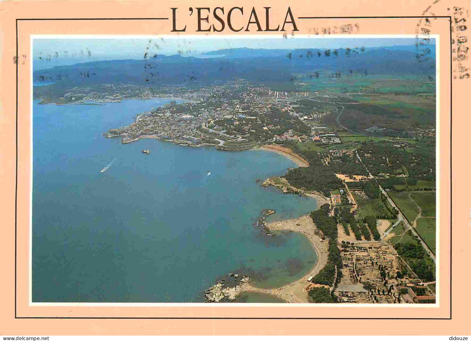 Espagne - Espana - Cataluna - Costa Brava - La Escala - Vista Aérea - Vue Aérienne - CPM - Voir Scans Recto-Verso - Gerona