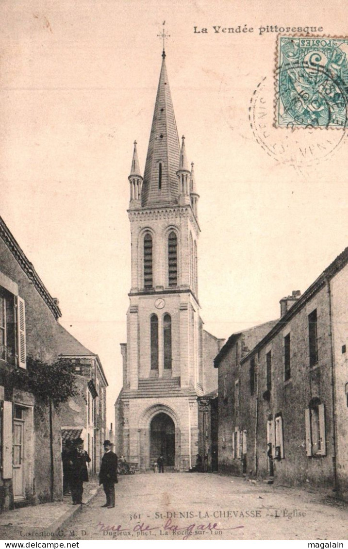 St Denis La Chevasse : L'église - Other & Unclassified