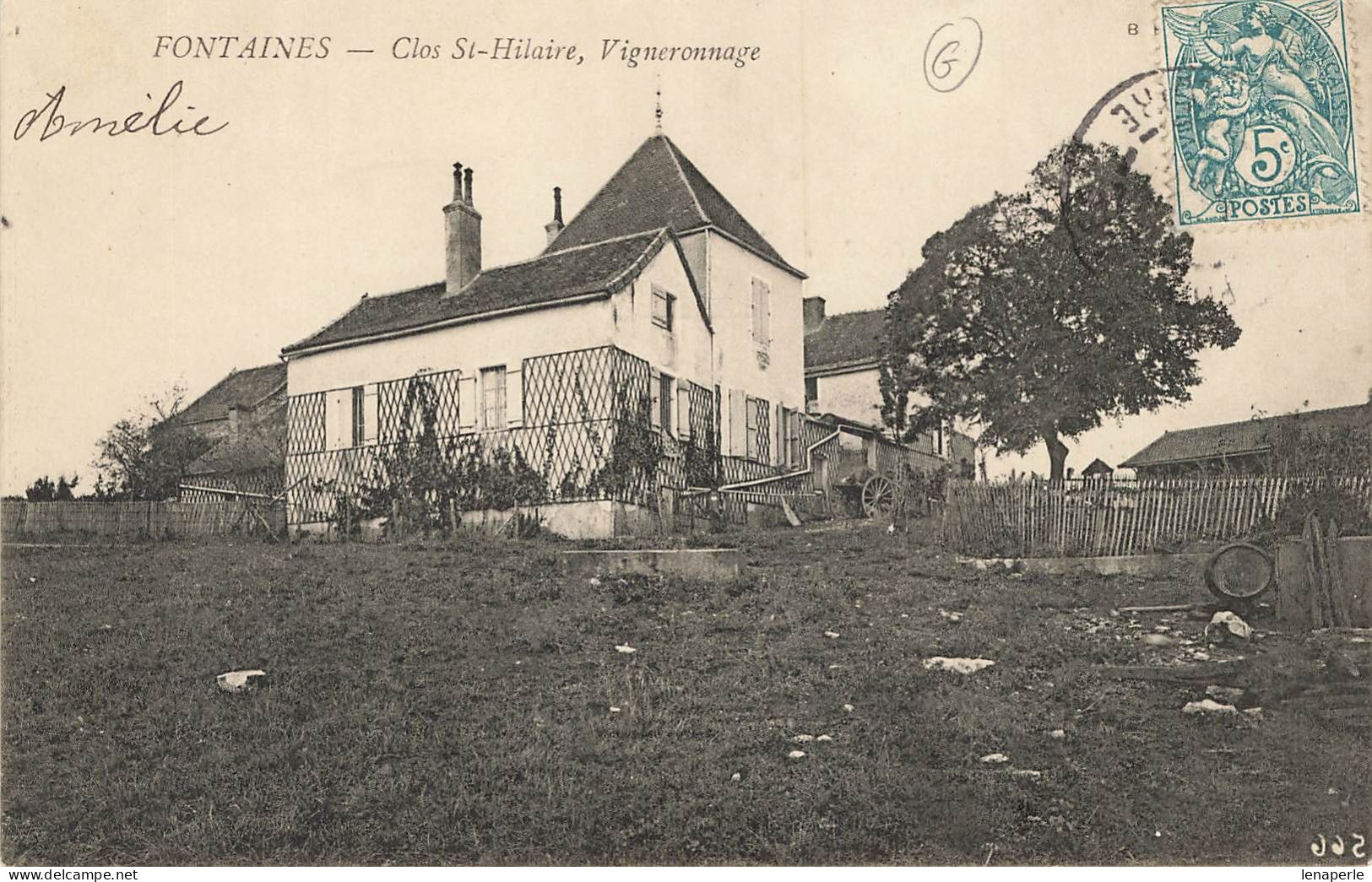 D9358 Fontaines Clos St Hilaire - Sonstige & Ohne Zuordnung