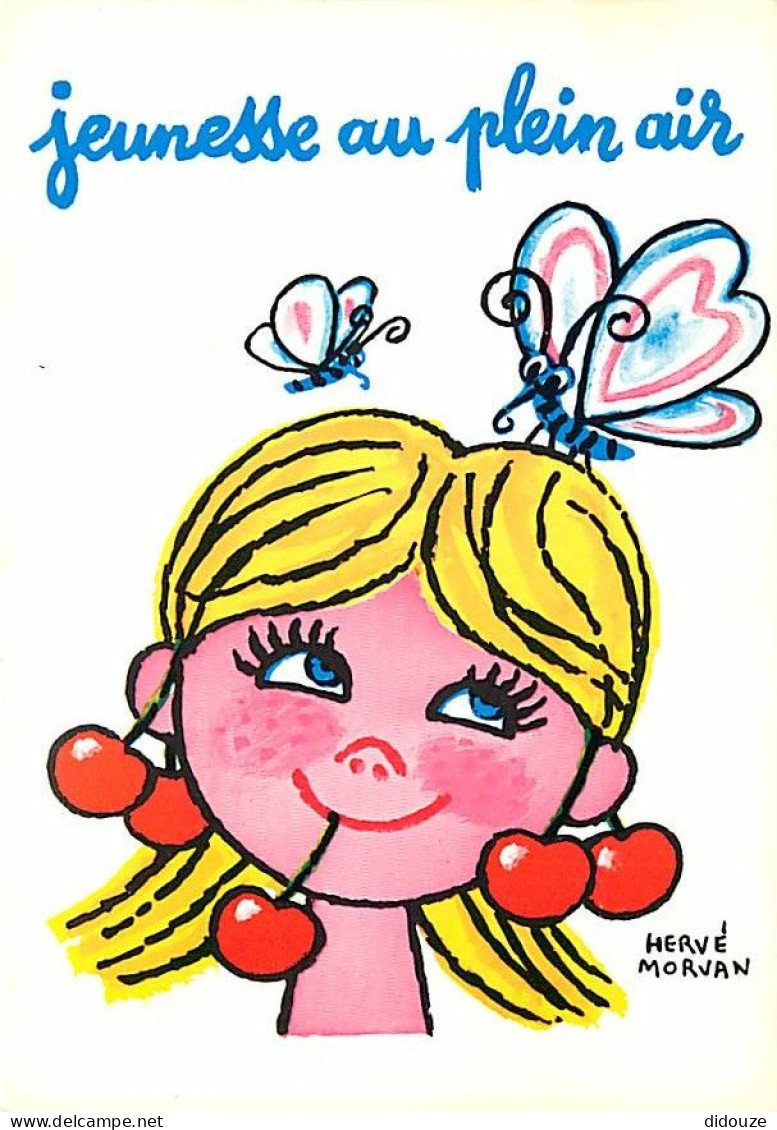 Enfants - Illustration - Dessin De Hervé Morvan- CPM - Voir Scans Recto-Verso - Children's Drawings