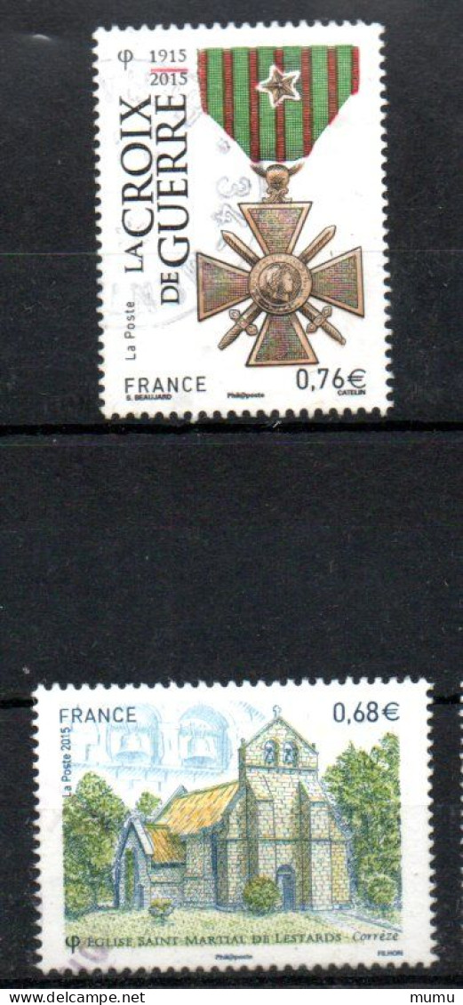 FRANCE  OB CACHET ROND YT N°4967/4962 - Gebraucht