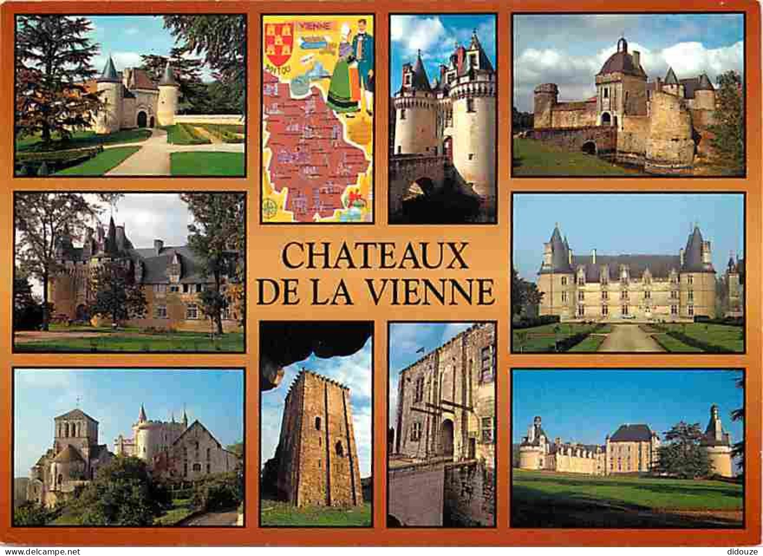 86 - Vienne - Chateaux De La Vienne - Multivues - CPM - Voir Scans Recto-Verso - Sonstige & Ohne Zuordnung