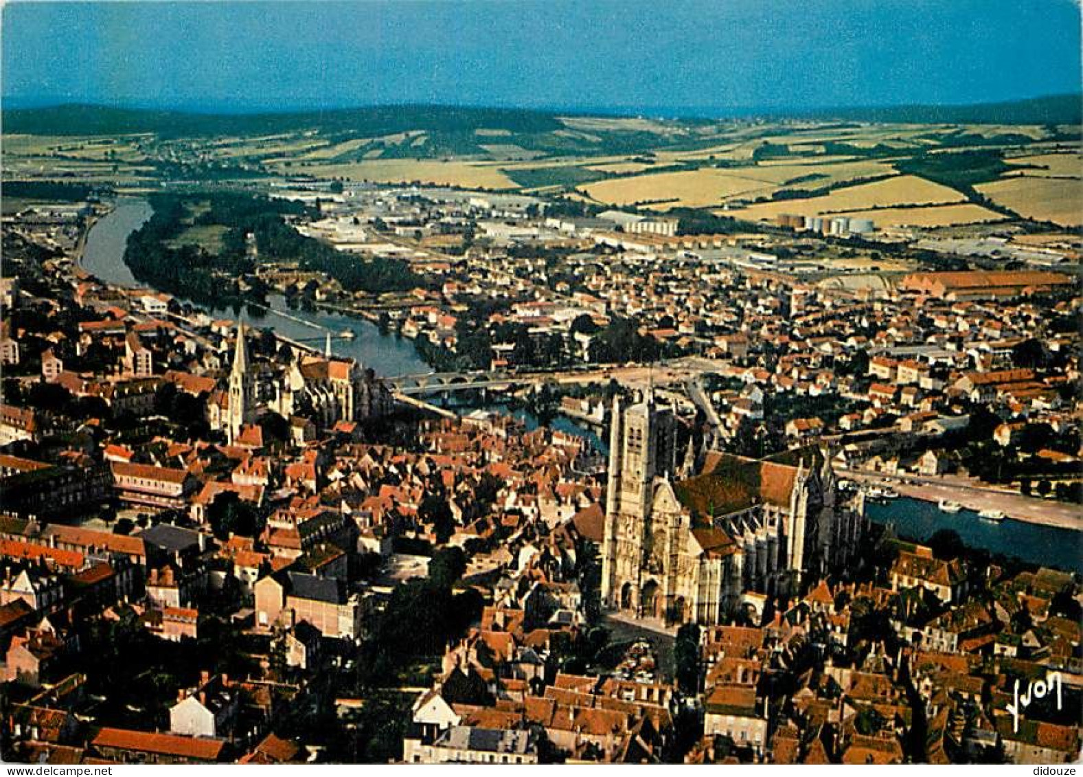 89 - Auxerre - Vue Générale Aérienne - CPM - Voir Scans Recto-Verso - Auxerre