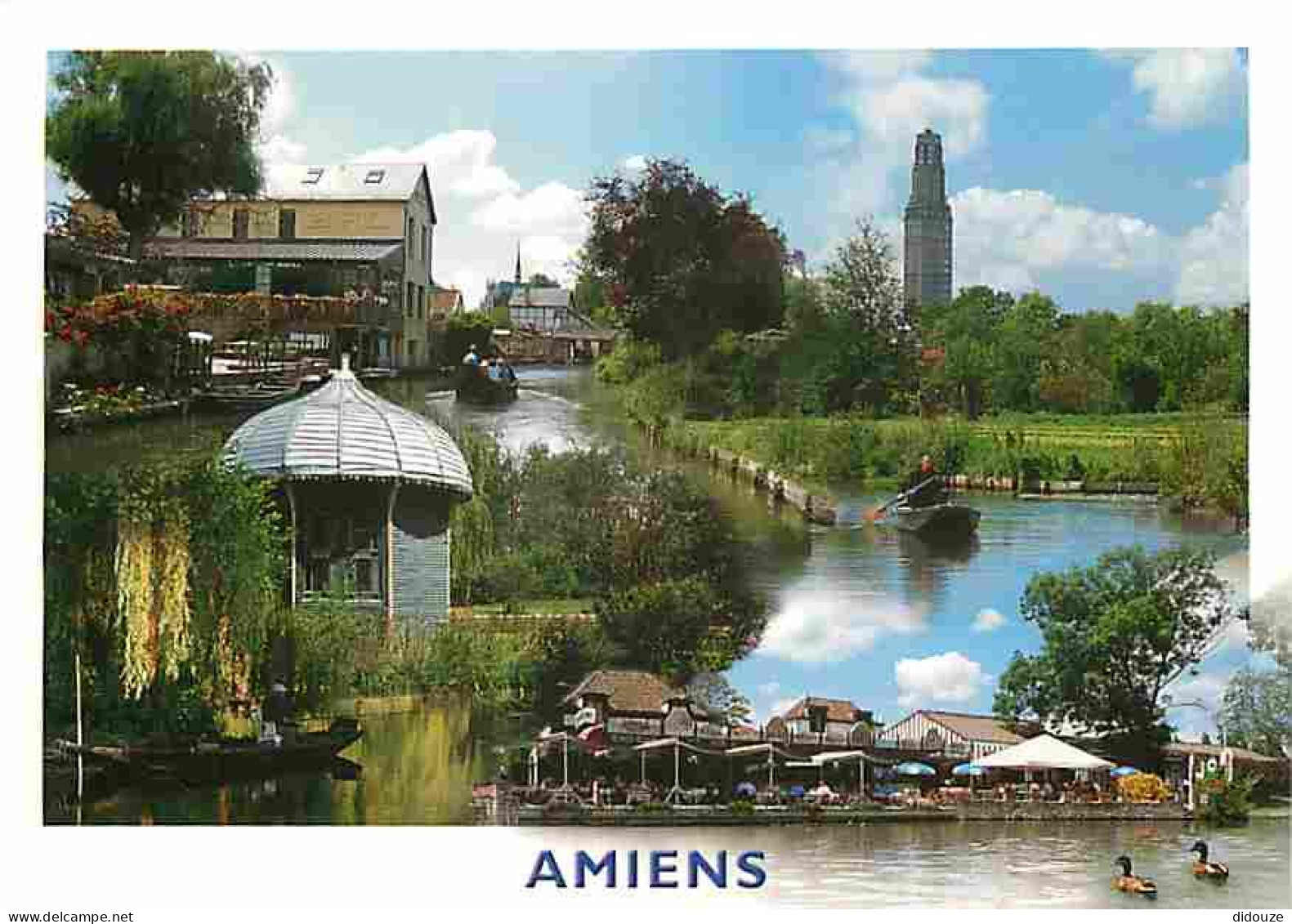 80 - Amiens - Les Hortillonnages - Multivues - CPM - Voir Scans Recto-Verso - Amiens