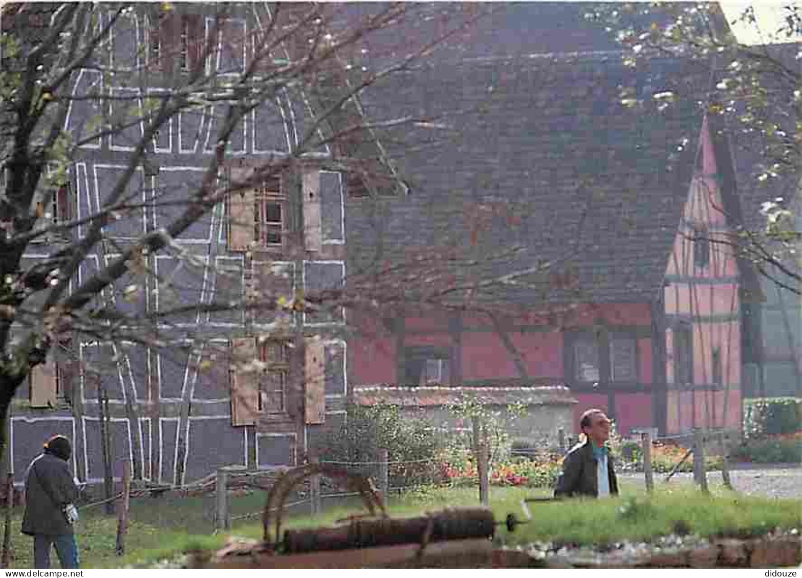68 - Ungersheim - Ecomusée D'Alsace - Pignons Sur Rue Du Sundgau - CPM - Voir Scans Recto-Verso - Other & Unclassified