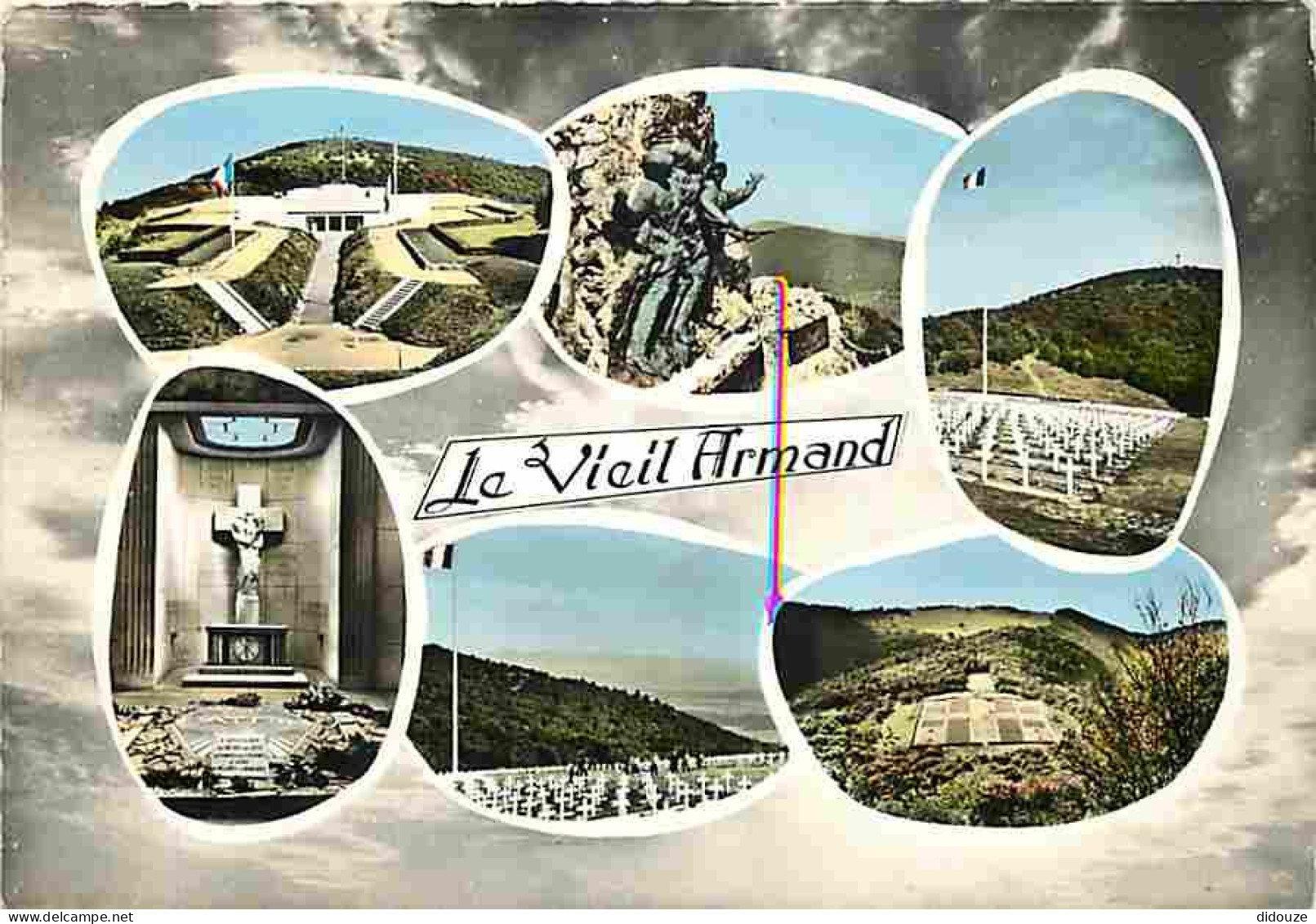 68 - Vieil Armand - Multivues - Monument National - Cimetière Militaire - Crypte - Champ De Bataille - Guerre 1914-1918  - Autres & Non Classés