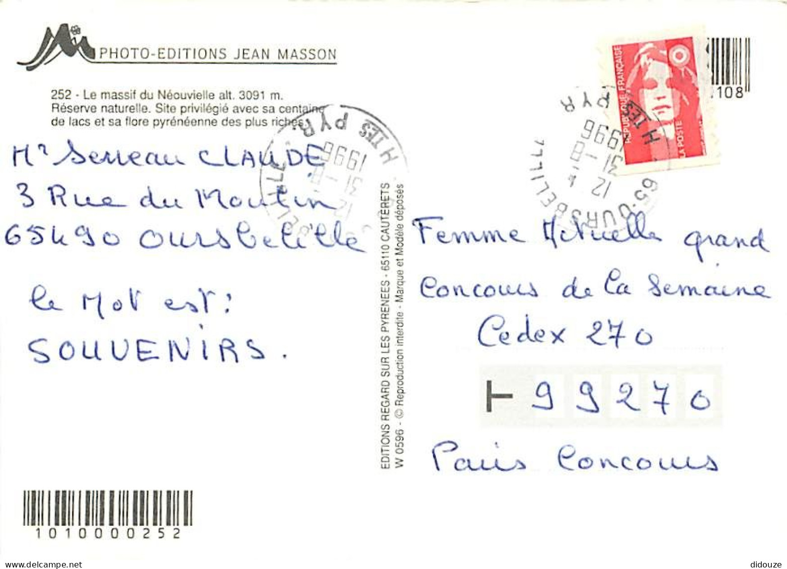 65 - Hautes Pyrénées - La Route Des Lacs - Multivues - Fleurs - CPM - Voir Scans Recto-Verso - Altri & Non Classificati