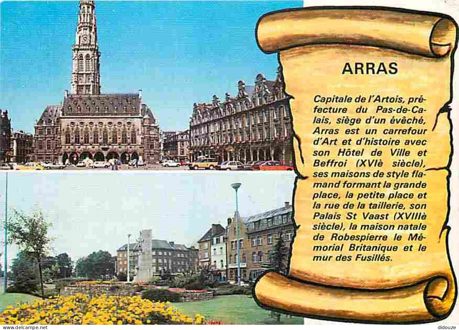 62 - Arras - Multivues - Automobiles - CPM - Voir Scans Recto-Verso - Arras