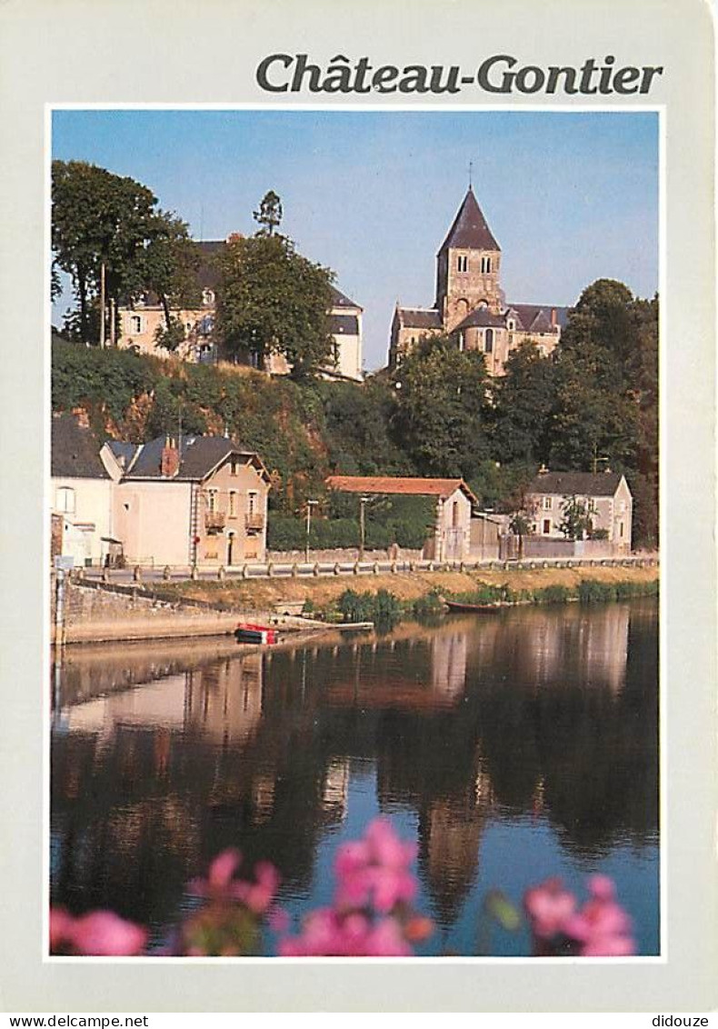 53 - Château-Gontier - L'église Saint-Jean - Flamme Postale De Château-Gontier - CPM - Voir Scans Recto-Verso - Chateau Gontier