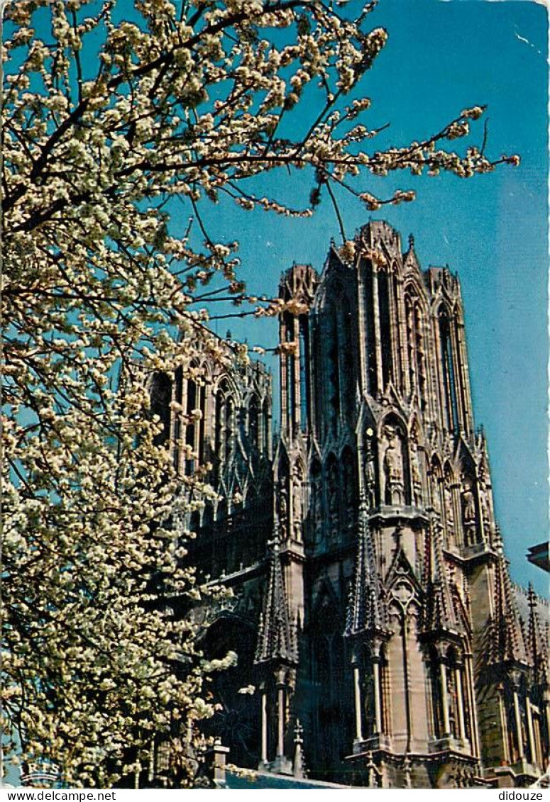 51 - Reims - Cathédrale Notre Dame - Les Tours De La Cathédrale - CPM - Carte Neuve - Voir Scans Recto-Verso - Reims