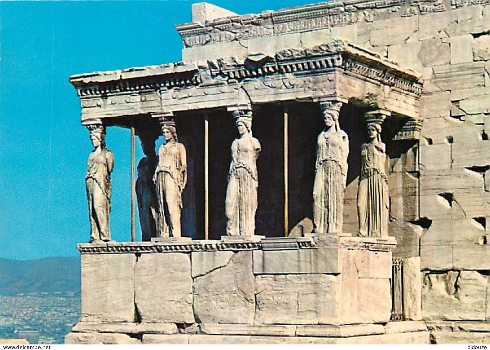 Grèce - Athènes - Athína - L'Acropole - Le Portique Des Caryatides - Carte Neuve - CPM - Voir Scans Recto-Verso - Grèce