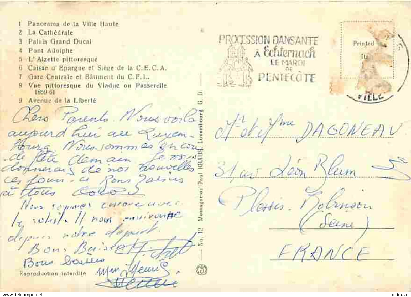 Luxembourg - Multivues - CPM - Voir Scans Recto-Verso - Altri & Non Classificati