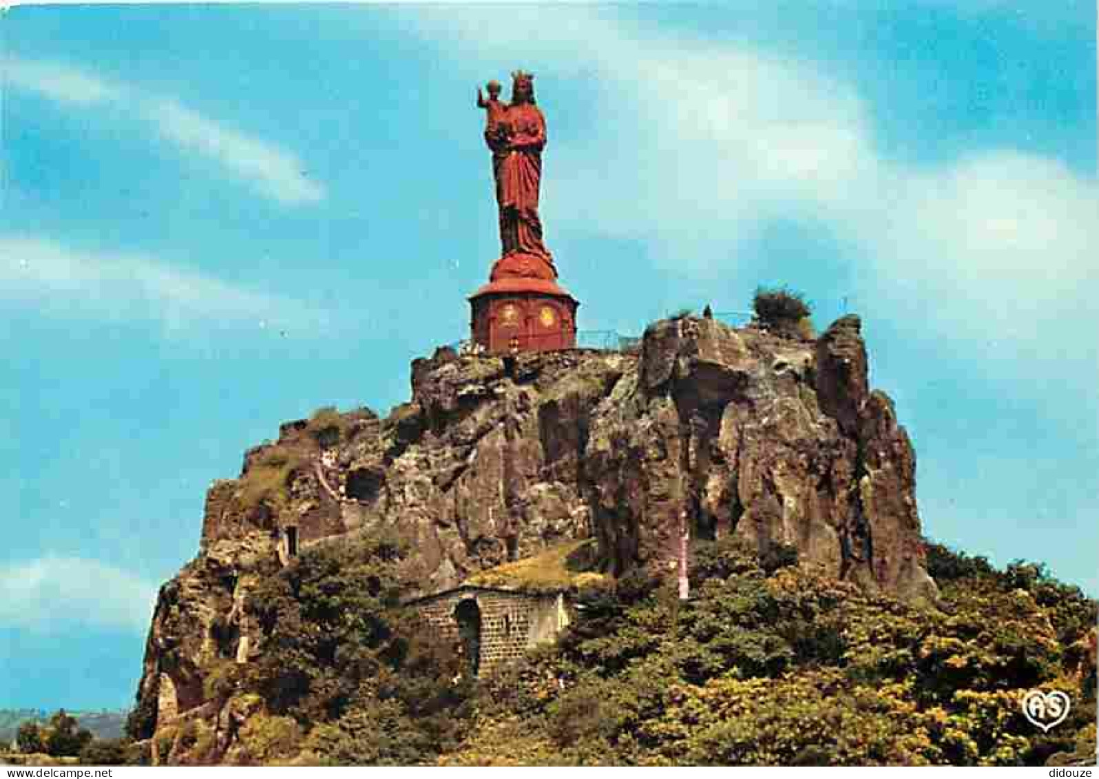 43 - Le Puy En Velay - Rocher Corneille - Statue De Notre-Dame De France - Flamme Postale - CPM - Voir Scans Recto-Verso - Le Puy En Velay