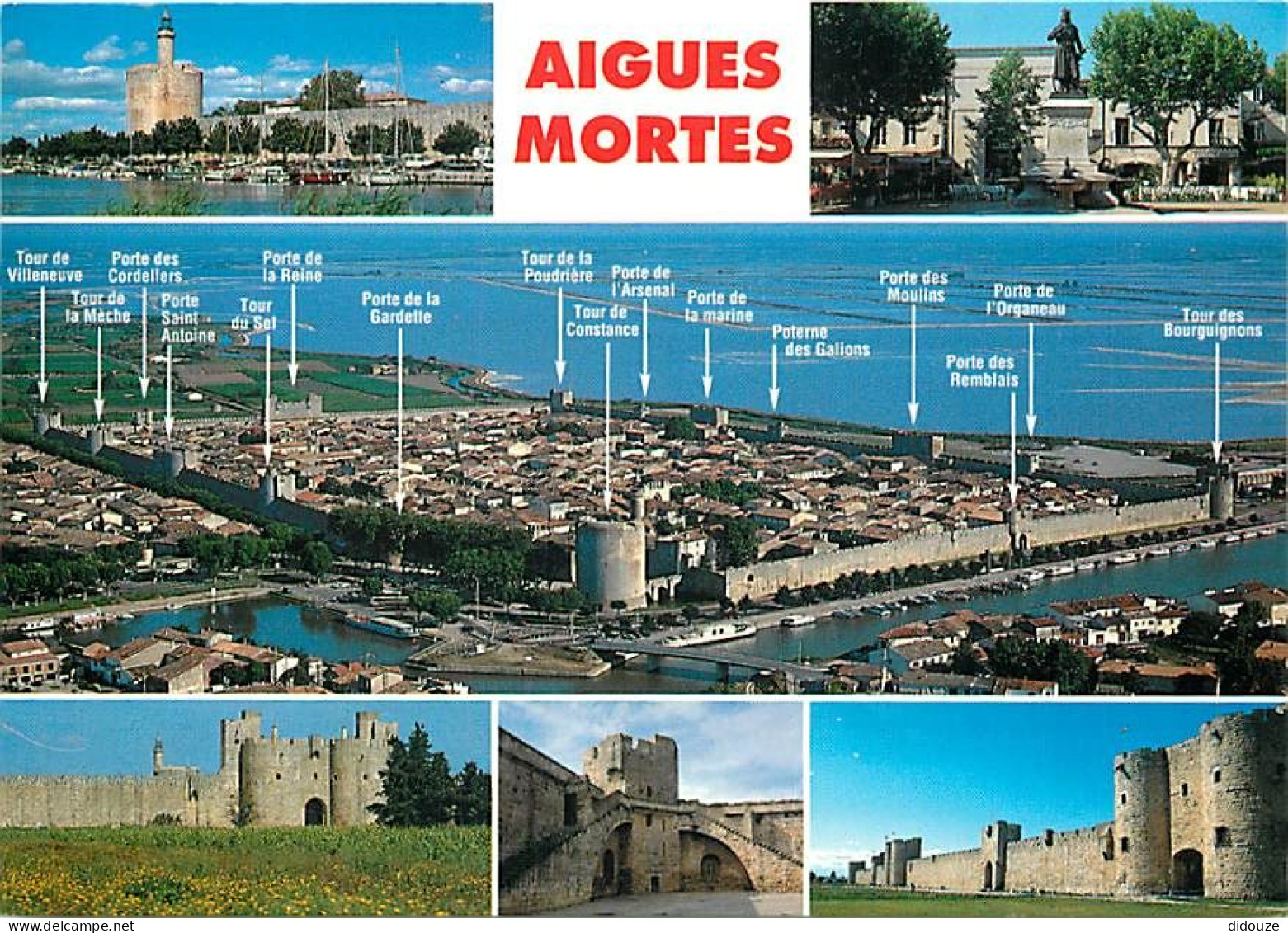 30 - Aigues Mortes - Multivues - Carte Neuve - CPM - Voir Scans Recto-Verso - Aigues-Mortes