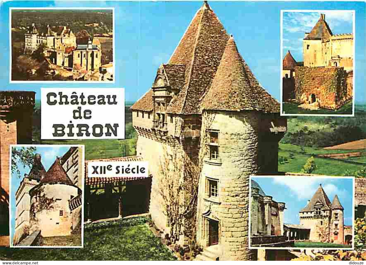 24 - Biron - Le Château - Multivues - CPM - Voir Scans Recto-Verso - Altri & Non Classificati