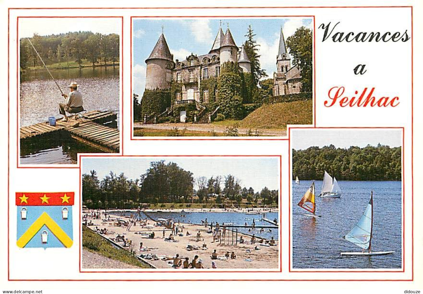 19 - Seilhac - Multivues - Plage - Blasons - Carte Neuve - CPM - Voir Scans Recto-Verso - Sonstige & Ohne Zuordnung