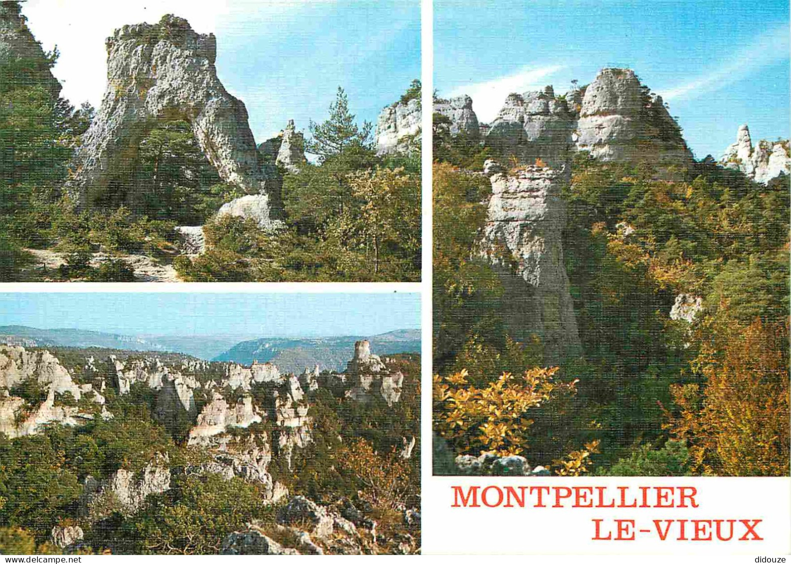 12 - Montpellier Le Vieux - Chaos Dolomitique - Multivues - CPM - Voir Scans Recto-Verso - Sonstige & Ohne Zuordnung